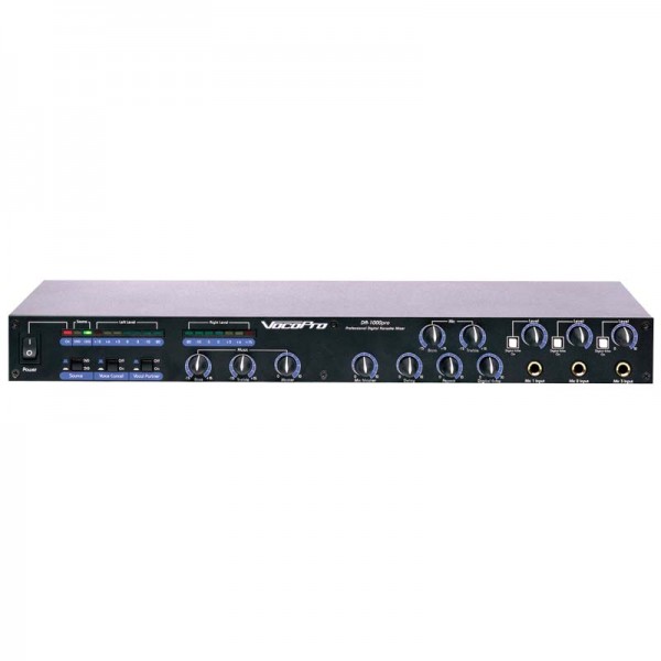 VocoPro DA-1000Pro Professional 3 Mic Digital Echo Mixer